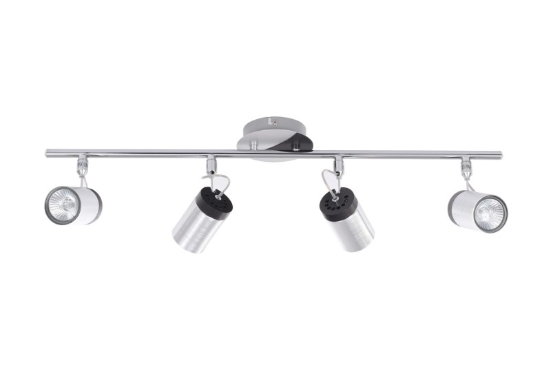 SIMON-4 aluminum+black lampa sufitowa spot 4xGU10