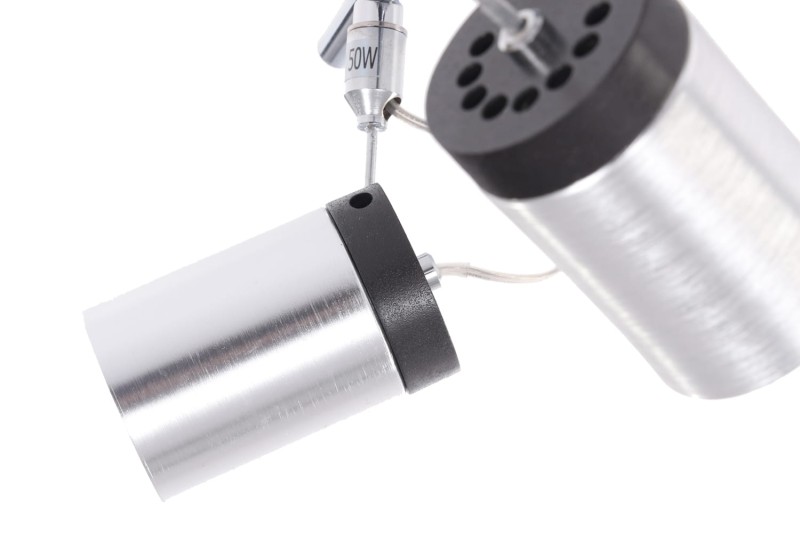 SIMON-4 aluminum+black lampa sufitowa spot 4xGU10