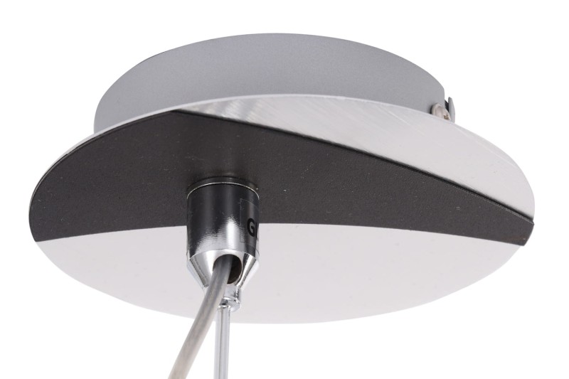 SIMON-1 aluminum+black lampa ścienna kinkiet spot