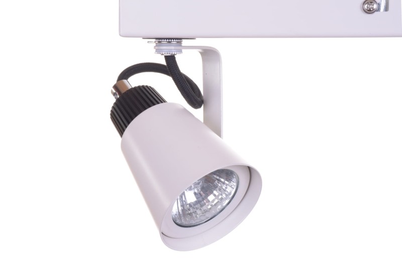 SIDNEY-3WH biały+czarny lampa z żar.GU10 3x50W