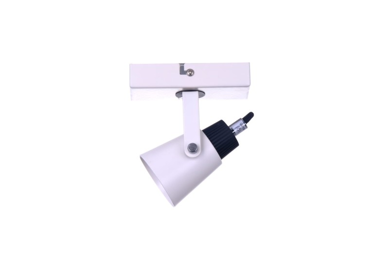 SIDNEY-1WH biały+czarny lampa ścienna GU10 1x50W