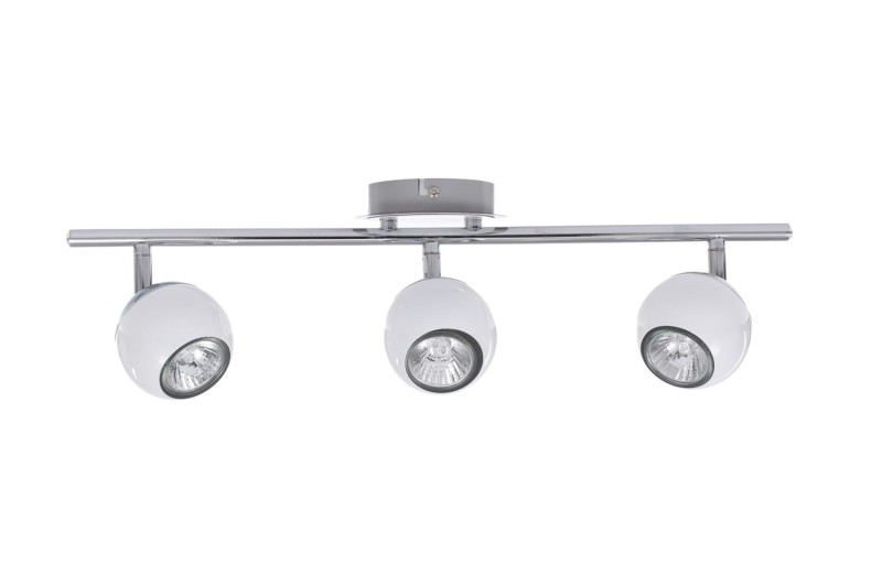 SAM-3 biała+chrom lampa