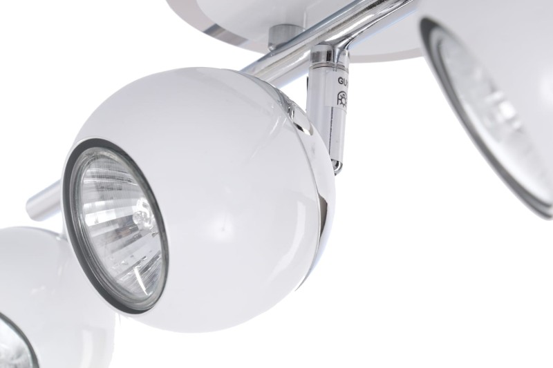 SAM-3 biała+chrom lampa