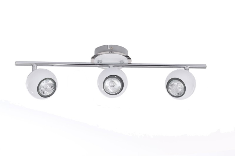 SAM-3 biała+chrom lampa