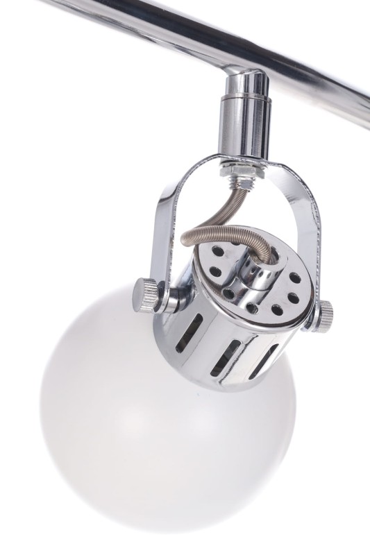RUDI-4 biały+chrom lampa