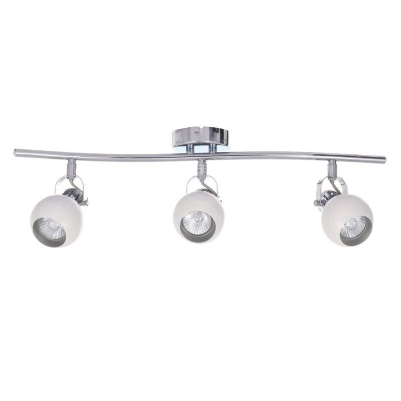 RUDI-3 biały+chrom lampa