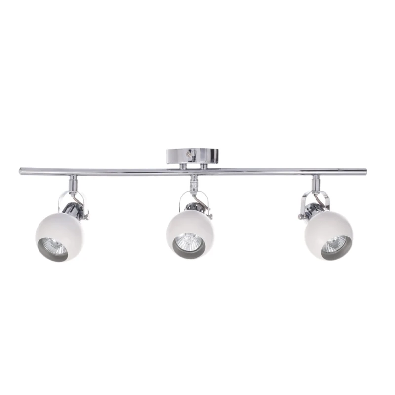 RUDI-3 biały+chrom lampa