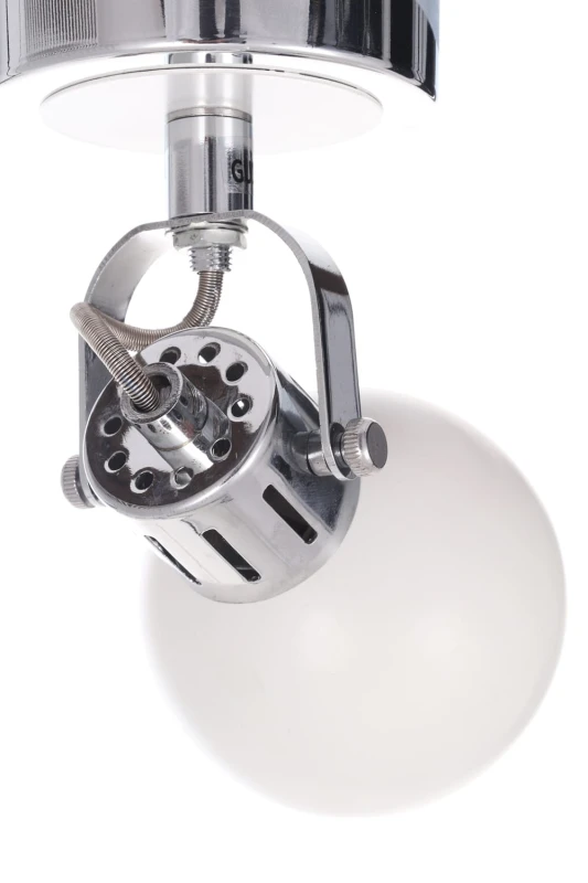 RUDI-1 biały+chrom lampa