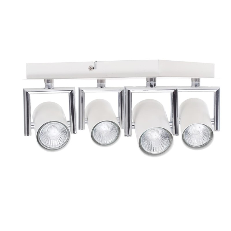 ROLAND-4 biała lampa sufitowa spot GU10