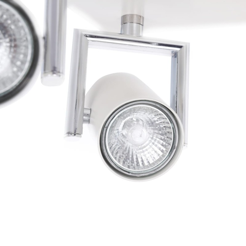 ROLAND-4 biała lampa sufitowa spot GU10