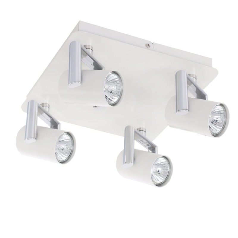 ROLAND-4 biała lampa sufitowa spot GU10