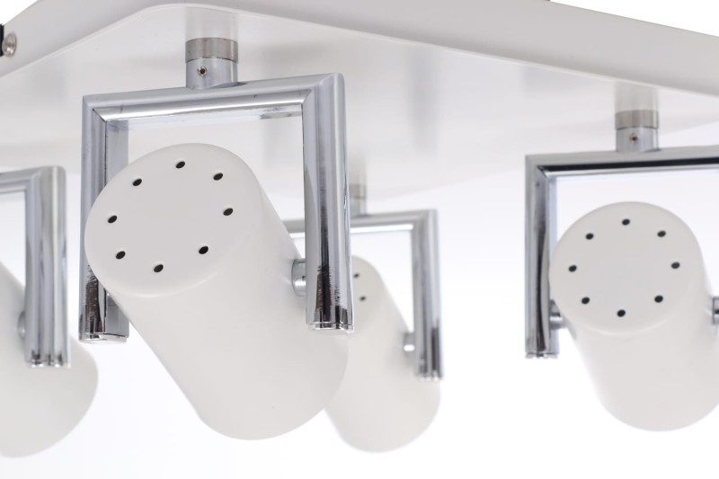 ROLAND-4 biała lampa sufitowa spot GU10