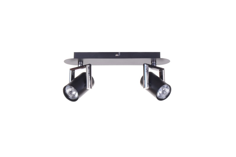 ROLAND-2 czarny lampa sufitowa spot GU10
