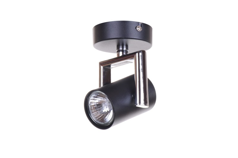 ROLAND-1 czarny lampa ścienna kinkiet spot GU10