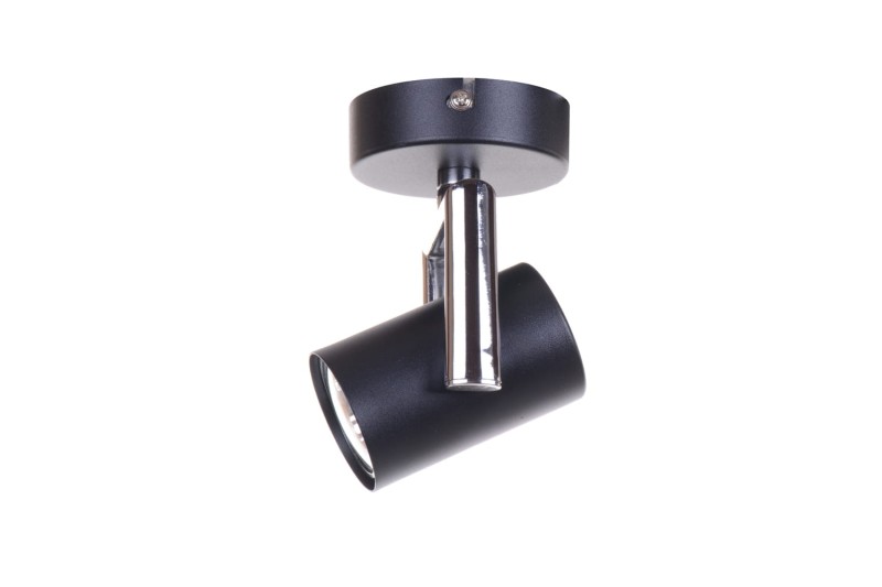 ROLAND-1 czarny lampa ścienna kinkiet spot GU10