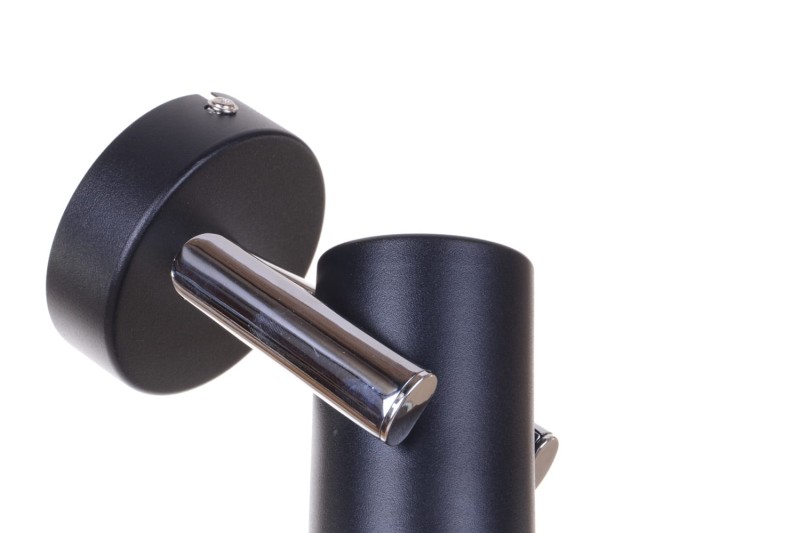 ROLAND-1 czarny lampa ścienna kinkiet spot GU10
