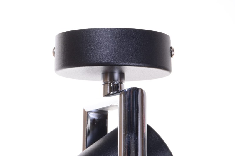 ROLAND-1 czarny lampa ścienna kinkiet spot GU10