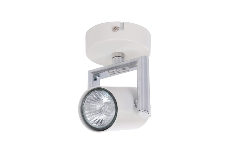 ROLAND-1 biała lampa ścienna kinkiet spot GU10