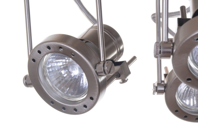 ROBOT-4 satyna loft lampa sufitowa spot 4xGU10