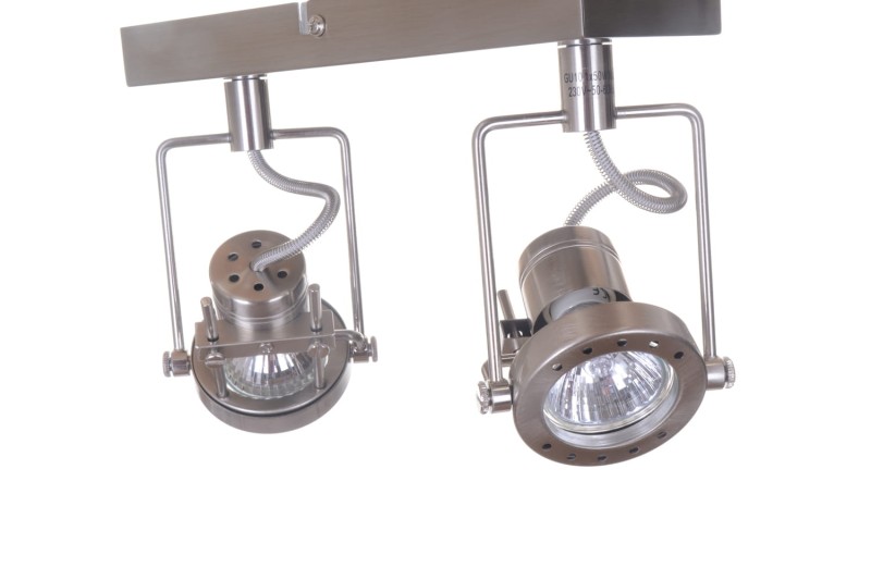 ROBOT-2 satyna loft lampa sufitowa spot 2xGU10