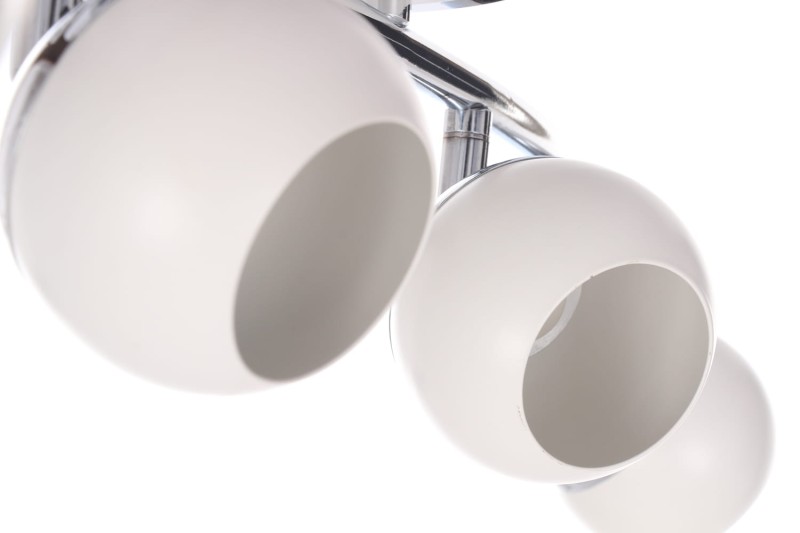 ROB-4 biały+chrom lampa sufitowa spot LED 4x4W