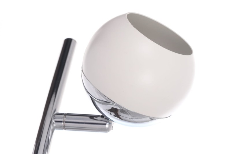 ROB-4 biały+chrom lampa sufitowa spot LED 4x4W