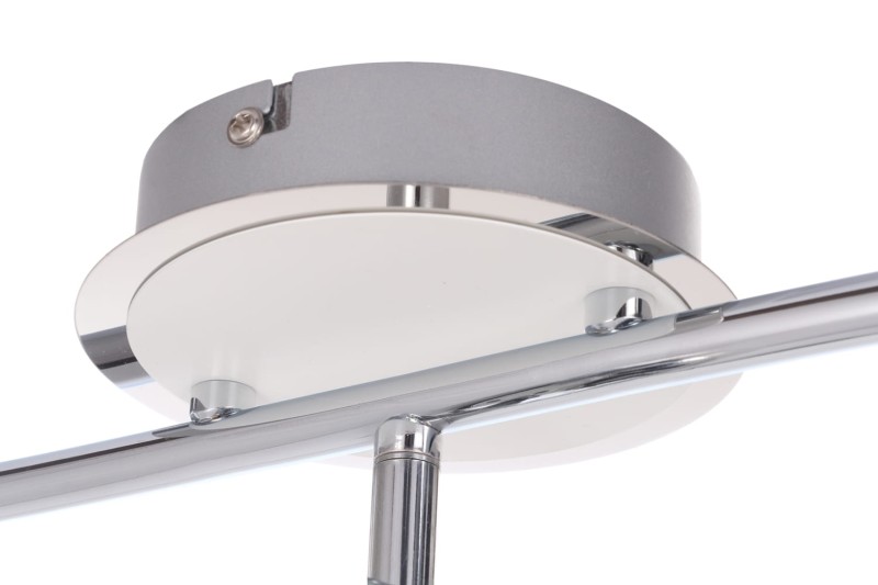 ROB-3 biały+chrom lampa sufitowa spot LED 3x4W