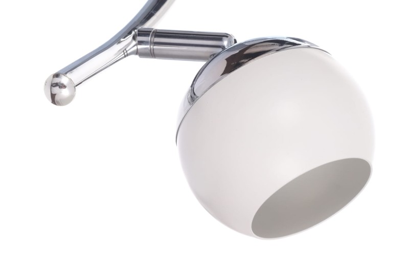 ROB-3 biały+chrom lampa sufitowa spot LED 3x4W
