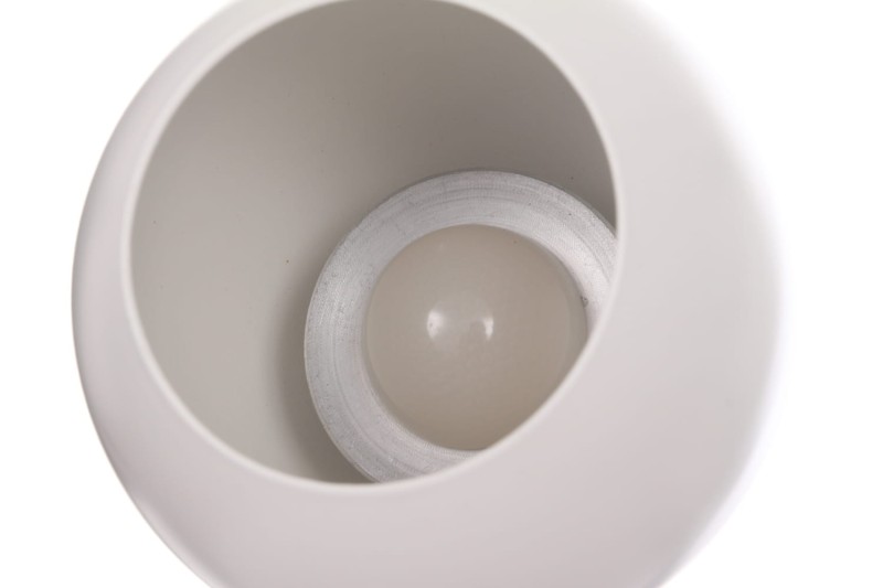 ROB-2 biały+chrom lampa sufitowa spot LED 2x4W