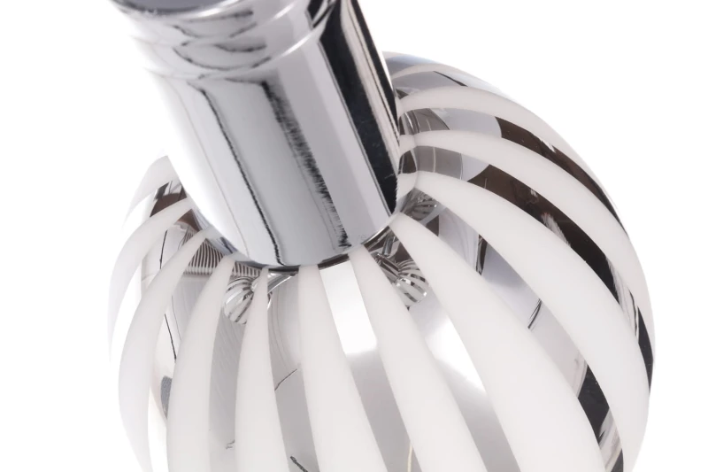 REX-4 chrom lampa ścienna spot klosz szklany