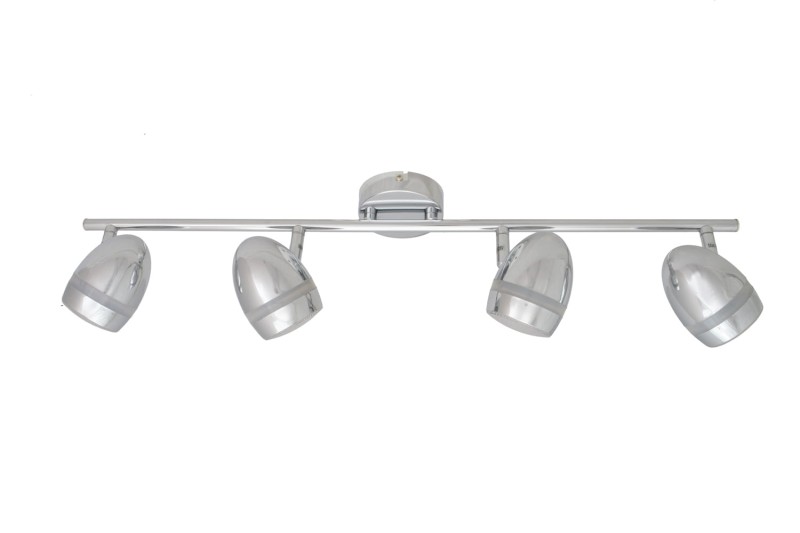 RENNE-4 LED chrom lampa sufitowa spot 12W 3000K