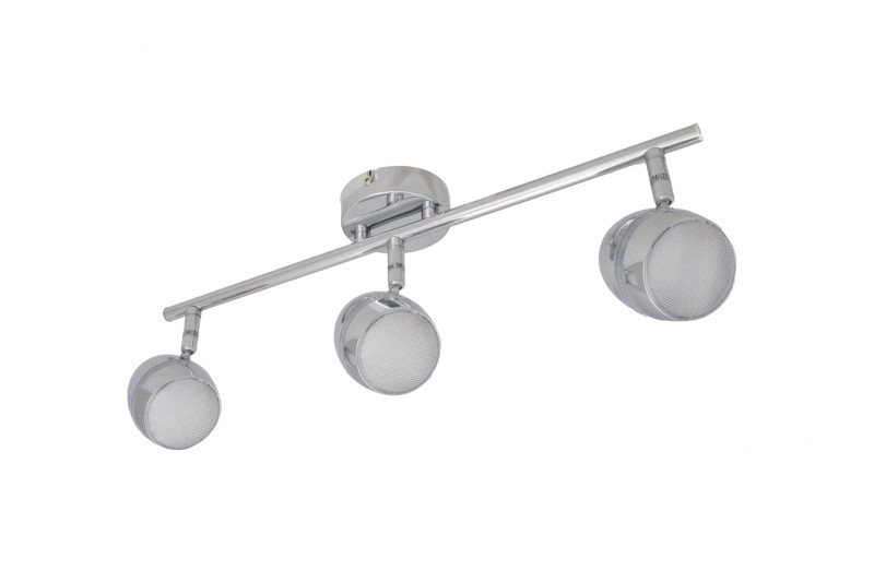 RENNE-3 LED chrom lampa sufitowa spot 9W 3000K