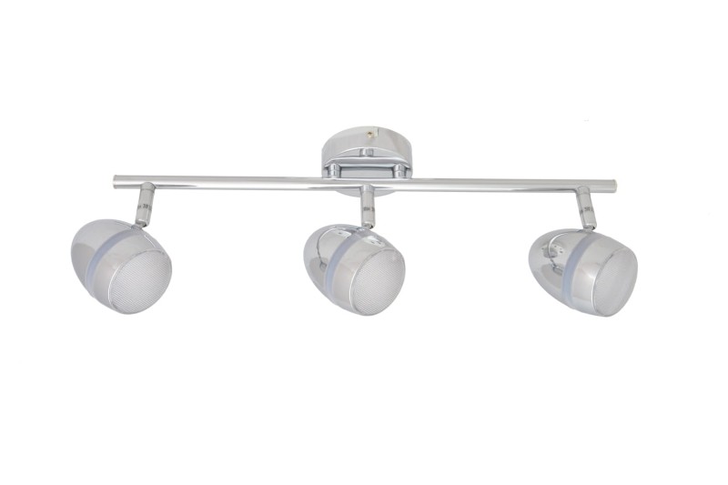 RENNE-3 LED chrom lampa sufitowa spot 9W 3000K