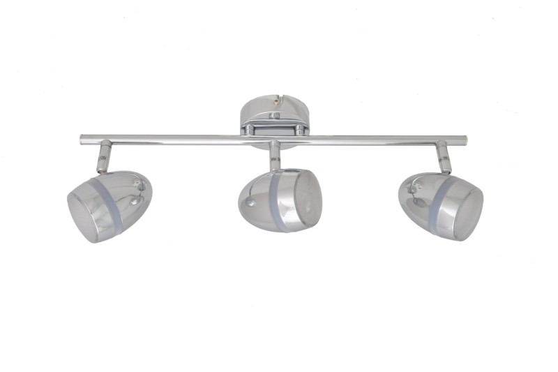RENNE-3 LED chrom lampa sufitowa spot 9W 3000K