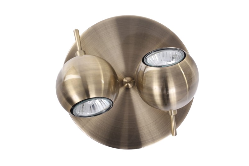 OSCAR-2C antyczny mosiądz lampa