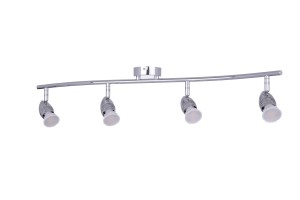 MILO-4C chrom klasyczna lampa sufitowa spot klosz metalowy ruchomy ↔78cm ↗8cm ↕12cm 4xGU10 hurt