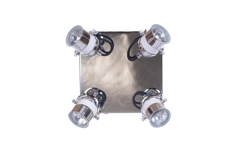 MILLENIUM-4CH chrom+biały lampa  z żar.50W