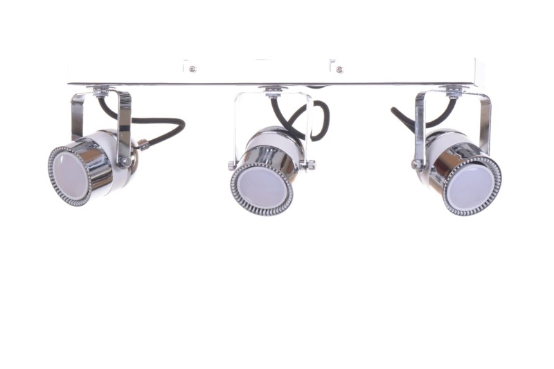 MILLENIUM-3CH chrom+biały lampa  z żar. 50W
