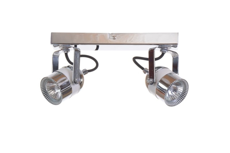 MILLENIUM-2CH chrom+biały lampa z żar.50W
