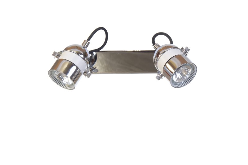 MILLENIUM-2CH chrom+biały lampa z żar.50W