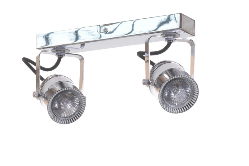 MILLENIUM-2CH chrom+biały lampa z żar.50W