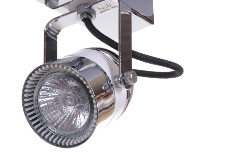 MILLENIUM-1CH chrom+biały lampa  z żar. 50W