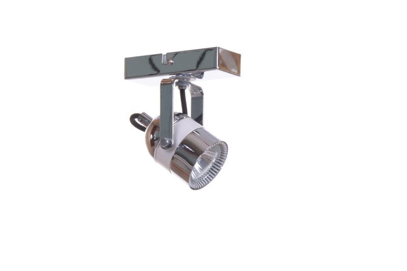 MILLENIUM-1CH chrom+biały lampa  z żar. 50W