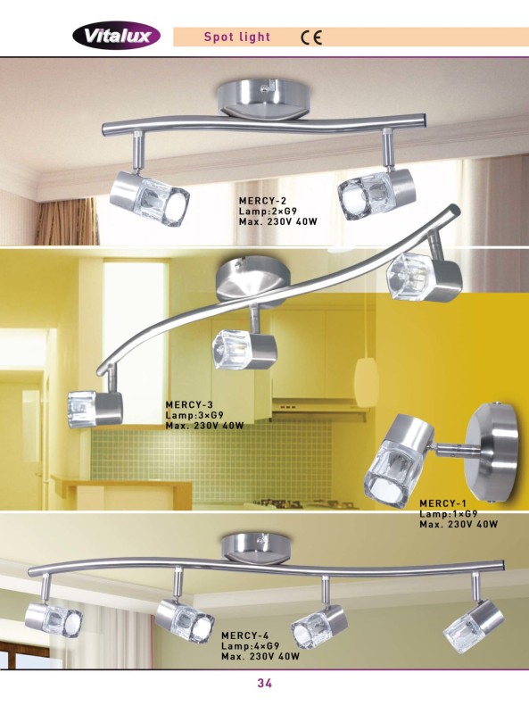 MERCY-1 chrom lampa