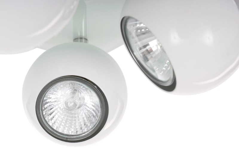 MATT-4R biała+chrom lampa b/ż