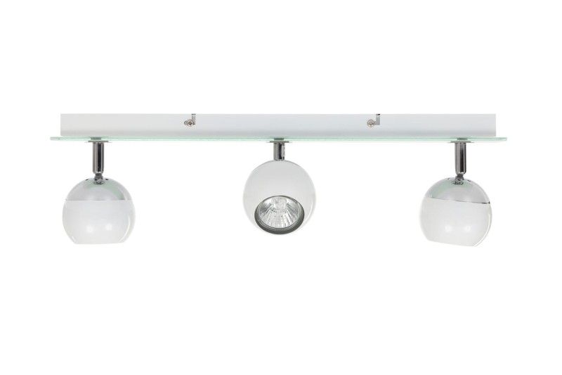 MATT-3R biała+chrom lampa b/ż
