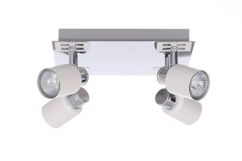 MARTIN-4R chrom+biały lampa