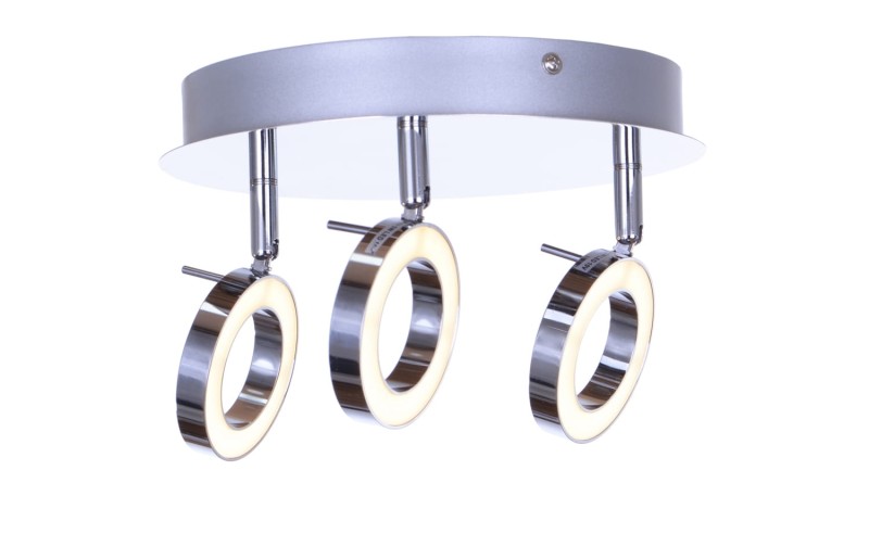 DORIAN-3G LED 15W chrom lampa sufit  A+