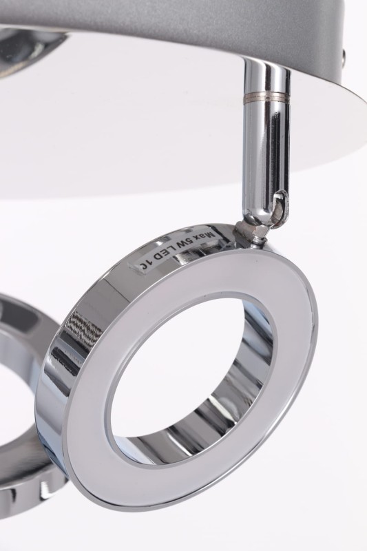 DORIAN-3G LED 15W chrom lampa sufit  A+