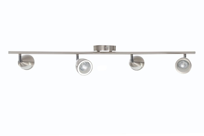 LUKE-4 satynowy nikiel lampa z żar. 50W
